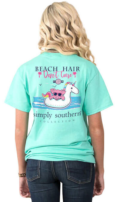 simply southern beach hair