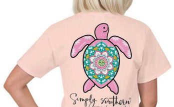Simply Southern Save The Turtle T-shirt Preppy Tee