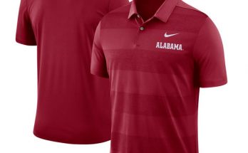 Alabama Crimson Tide Nike 2018 Early Season Coaches Sideline Performance Crimson Polo