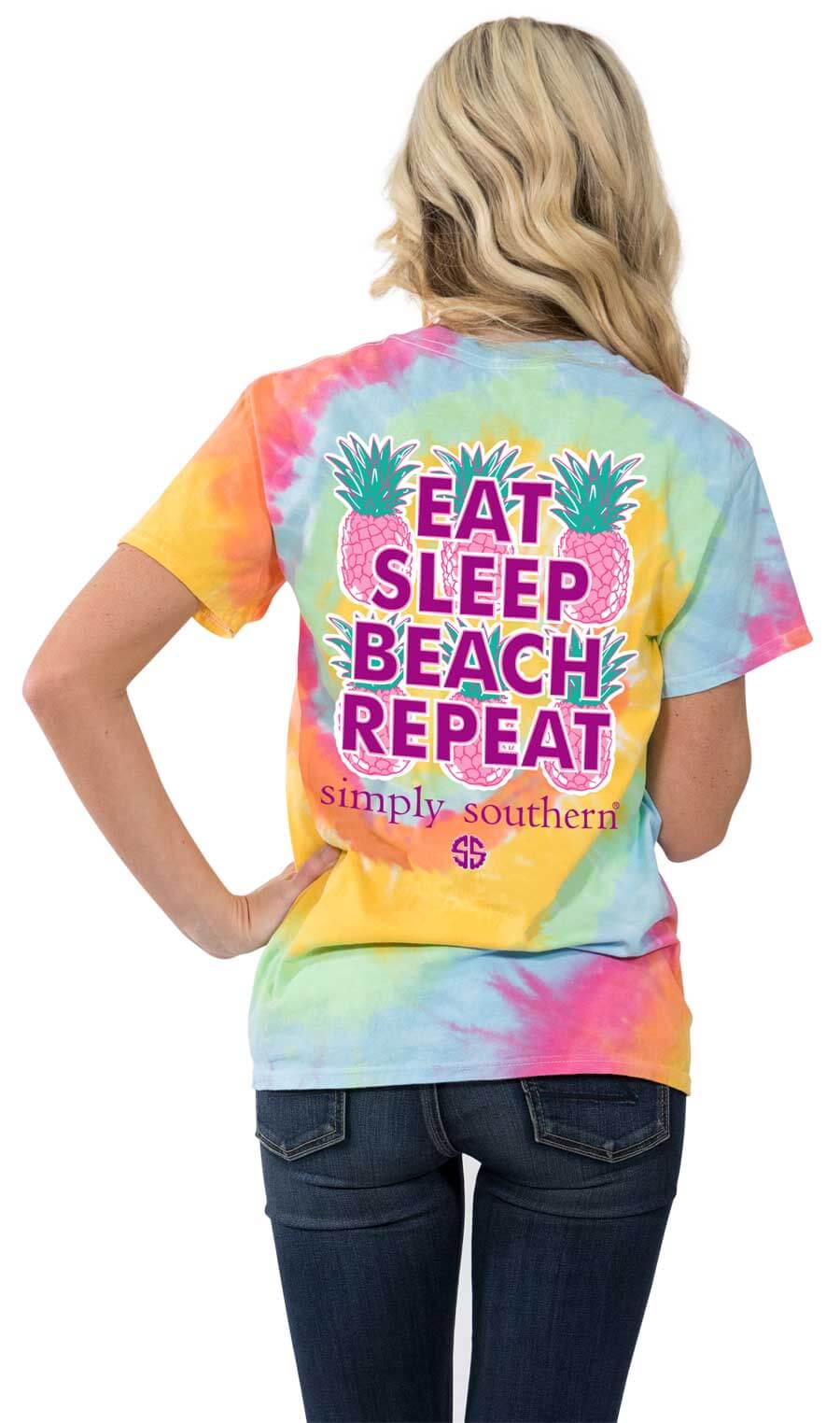 simply southern tie dye sweatshirt