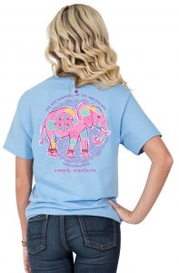 Simply Southern Elephant Shirt  Boho Preppy Style T-Shirt