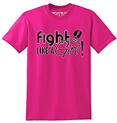 Fight Like a Girl Signature Cancer Awareness Unisex T-Shirt