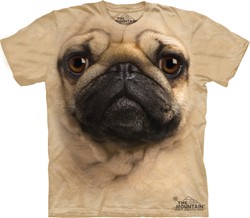 Pug Shirt Face Dog T-shirt