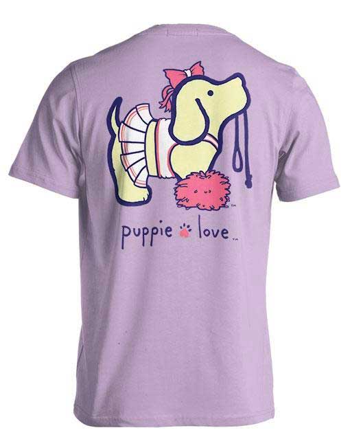Puppie Love Cheerleader Puppy T-Shirt