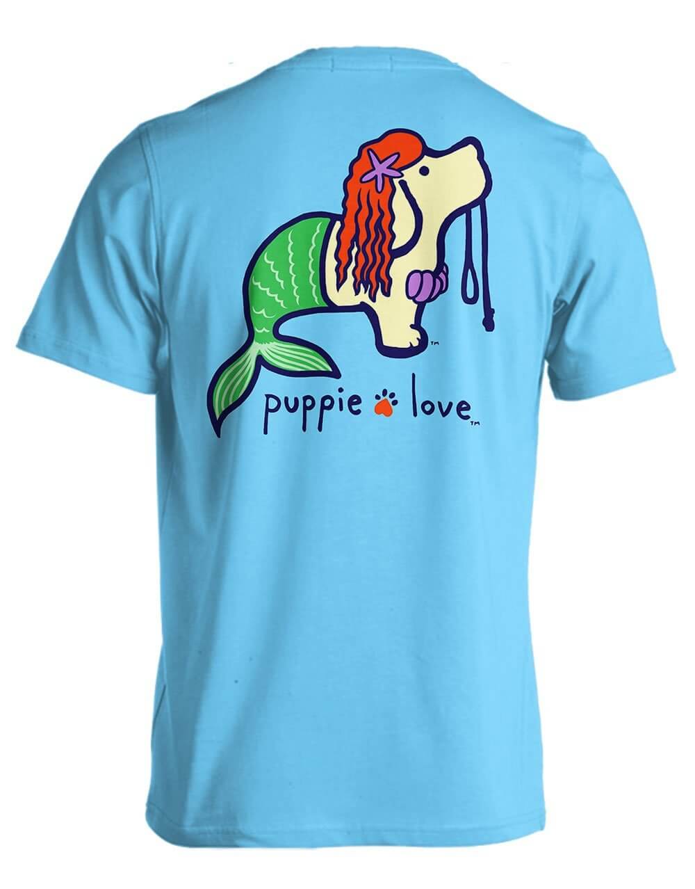 Puppie Love Mermaid Puppy T-Shirt