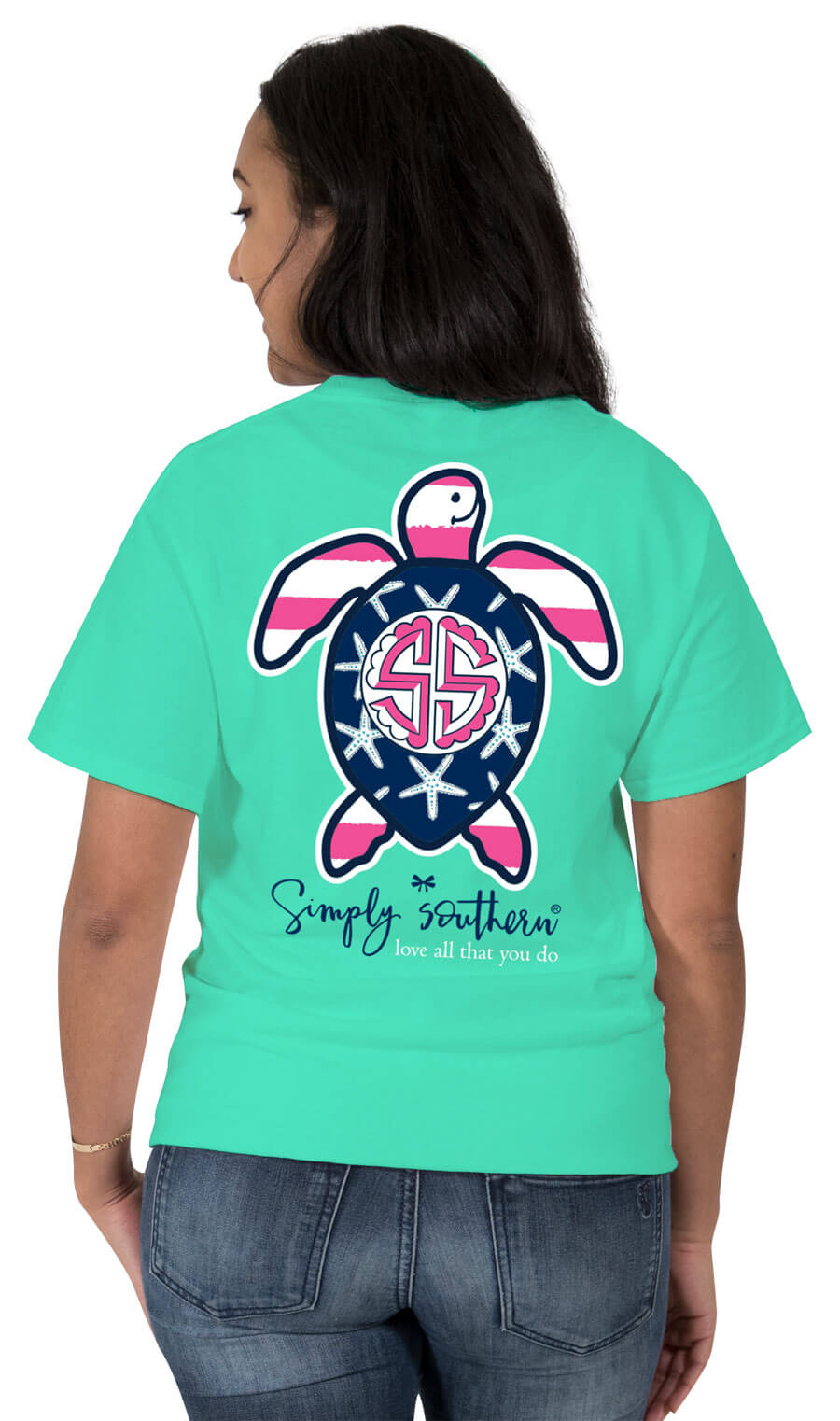 Simply Southern Americana Beach Turtle T-Shirt