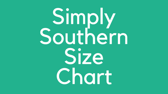 Simply Southern Size Chart Youth