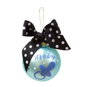 Its A Boy - Cute Simply Southern Christmas Tree Holiday Ornaments