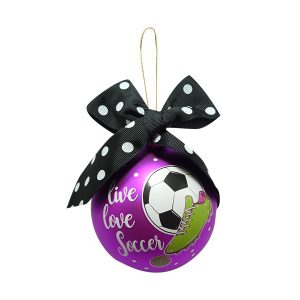 Soccer - Cute Simply Southern Christmas Tree Holiday Ornaments