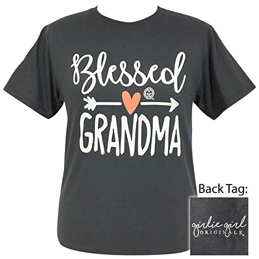 Girlie Girl Blessed Grandma Short Sleeve T-Shirt