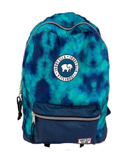 Ivory Ella Navy Watercolor Backpack