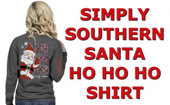 Simply Southern Ho Ho Ho Shirt Christmas Santa
