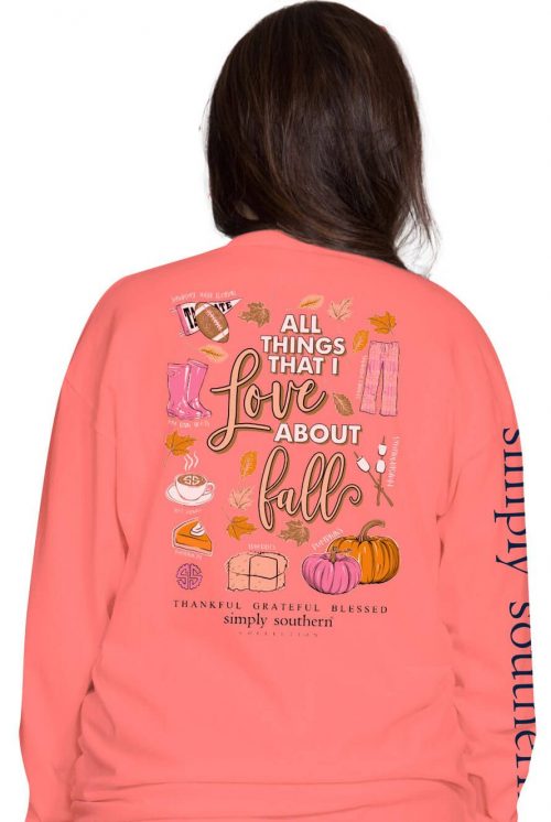 Simply Southern Long Sleeve T-Shirt - Love About Fall