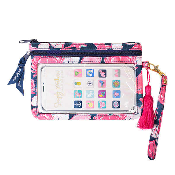 Simply Southern Preppy Phone Wristlet Daily Essentials For 2018 - Crab