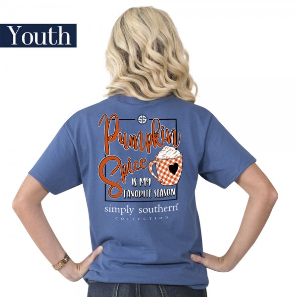 Youth - Simply Southern T-Shirt Pumpkin Spice My Favorite Season