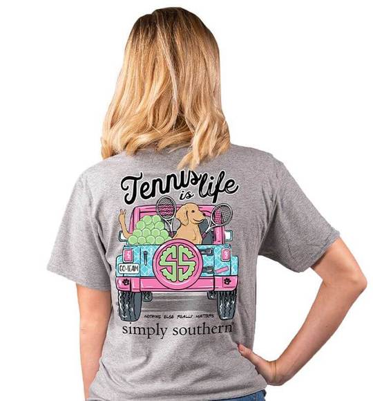 Tennis Is Life – Simply Southern Jeep Shirts