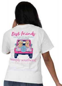 Simply Southern Best Friends T-shirt