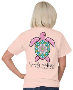 Simply Southern Save The Turtle T-shirt Preppy Tee
