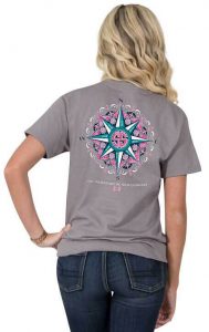 Simply Southern Preppy Tees Compass T-shirt