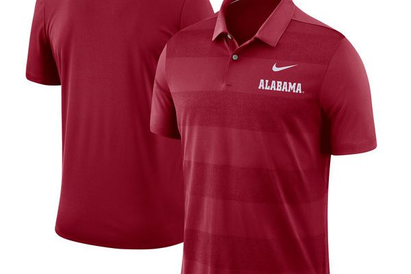 Alabama Crimson Tide Nike 2018 Early Season Coaches Sideline Performance Crimson Polo