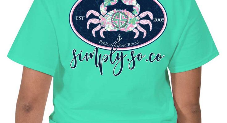 Simply Southern Crab T-Shirt - Preppy Aruba Crab Tee
