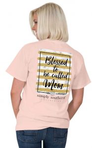 Simply Southern Mom Shirts - Blessed To Be Called Mom T-Shirt