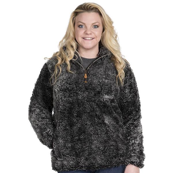 Simply Southern Sherpa Pullover Color Steel