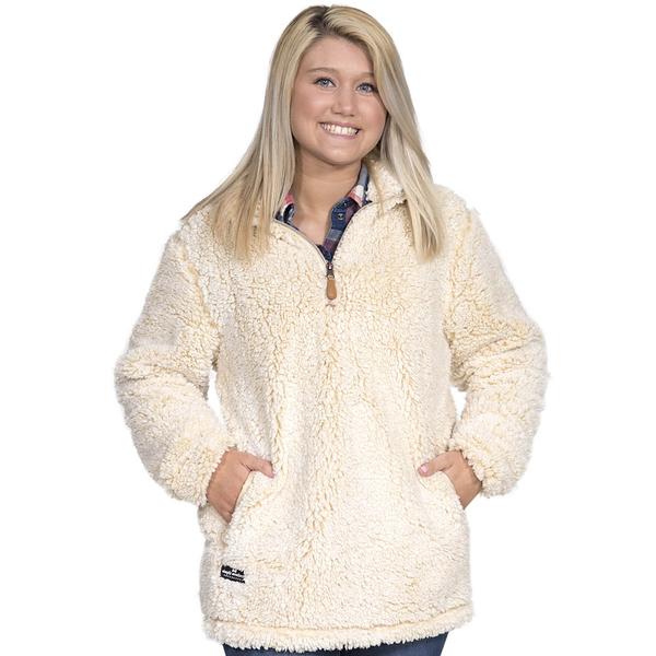 Simply Southern Sherpa Pullover Color Cream