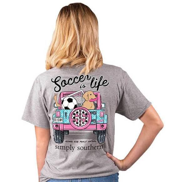 Soccer Is Life – Simply Southern Jeep Shirts