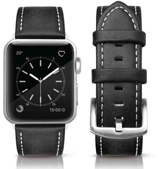 Simply Southern Leather Watch Band in Black