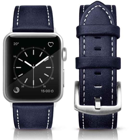Simply Southern Leather Watch Band in Navy