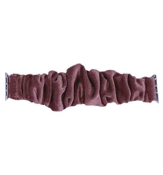Simply Southern Velvet Scrunchie Watch Band in Brown